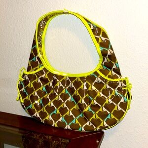 Vera Bradley sittin in a tree frills shoulder bag